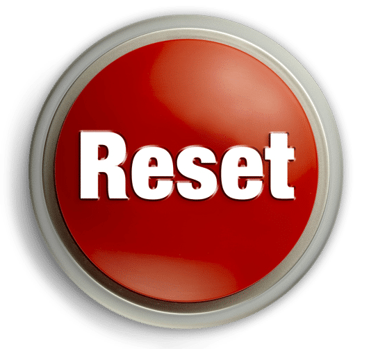 Think Happy Book Reset Button