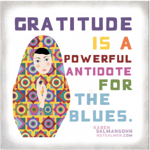 gratitude quotes for when you're blue and sad