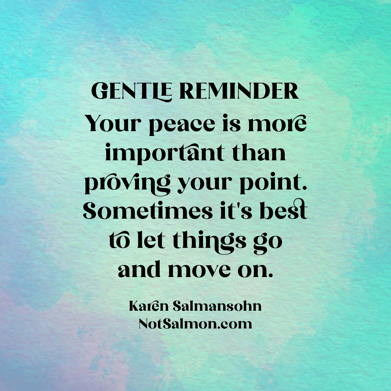bad mood proving a point quote