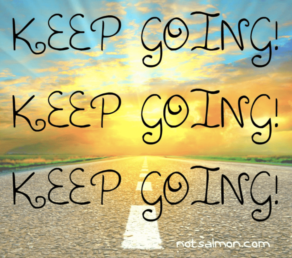 keep going quote