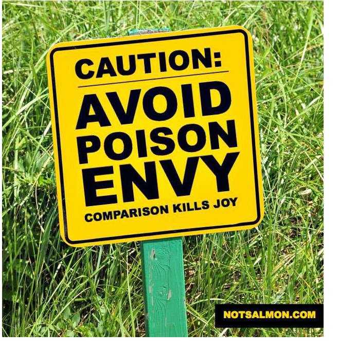 How To Stop Comparing Yourself and Avoid Poison Envy
