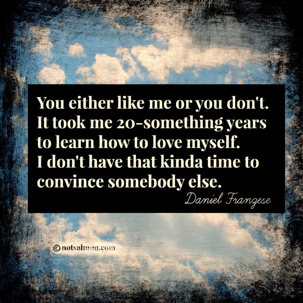 You Either Like Me Or You Don T A Quote By Daniel Franceze