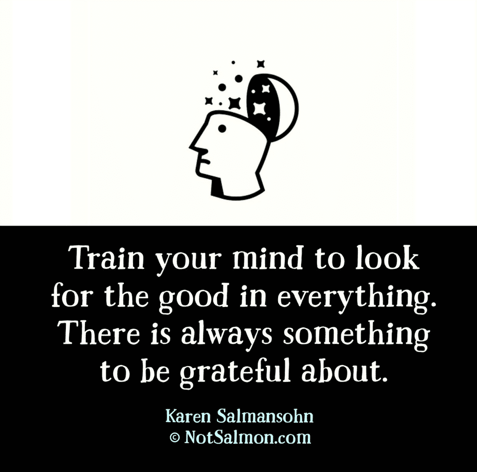 train your mind to be grateful