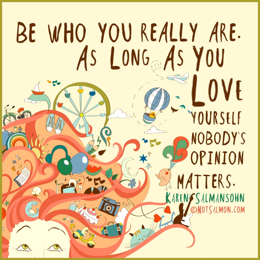 poster be self love self opinion