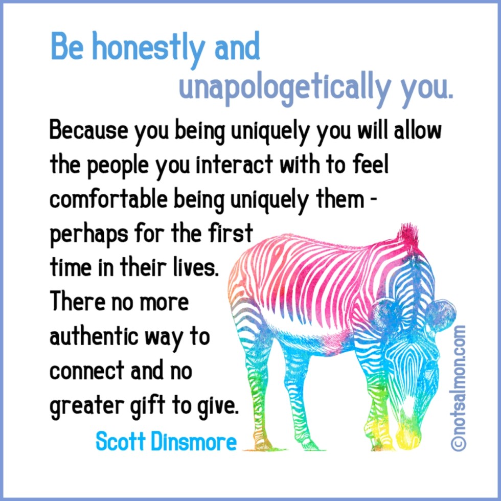 be yourself unapologetically you