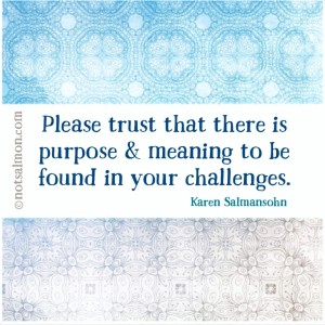 how to be patient trust the process karen salmansohn