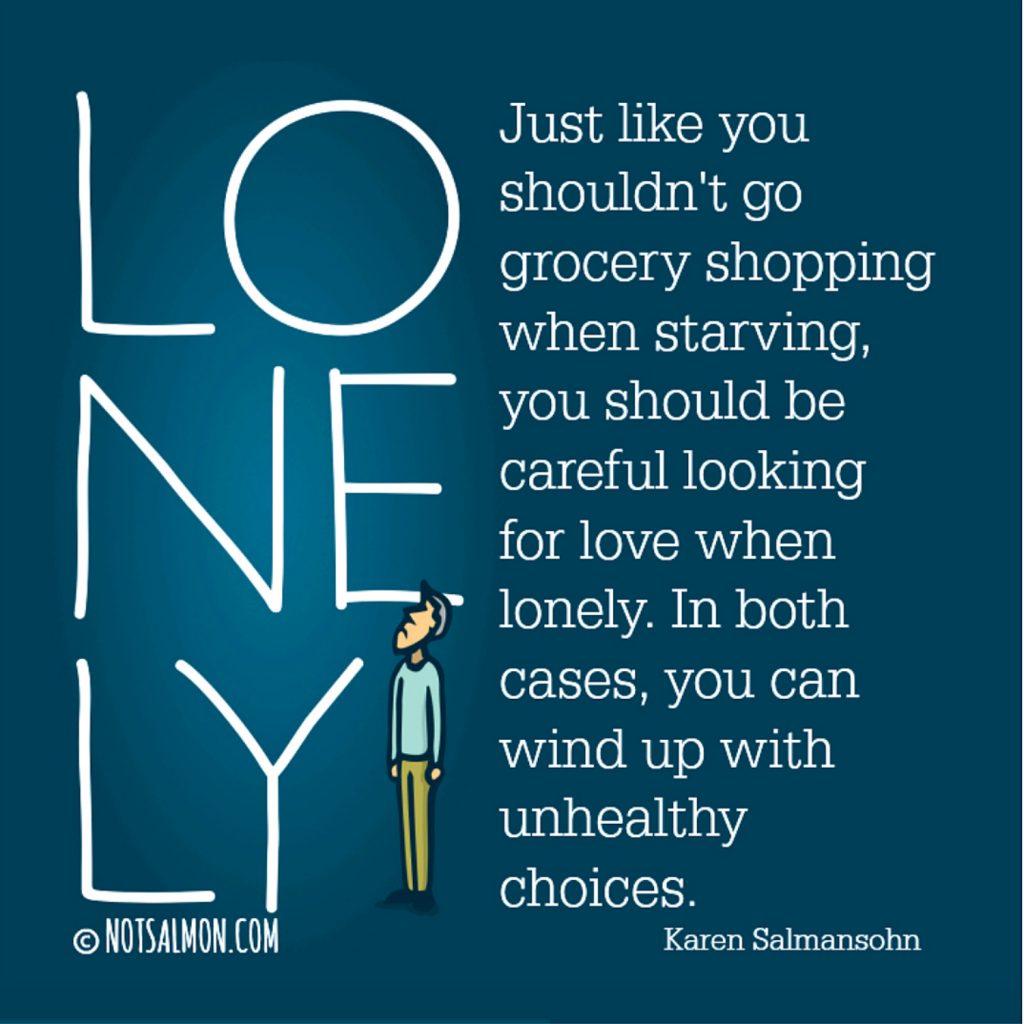 wise words about being lonely