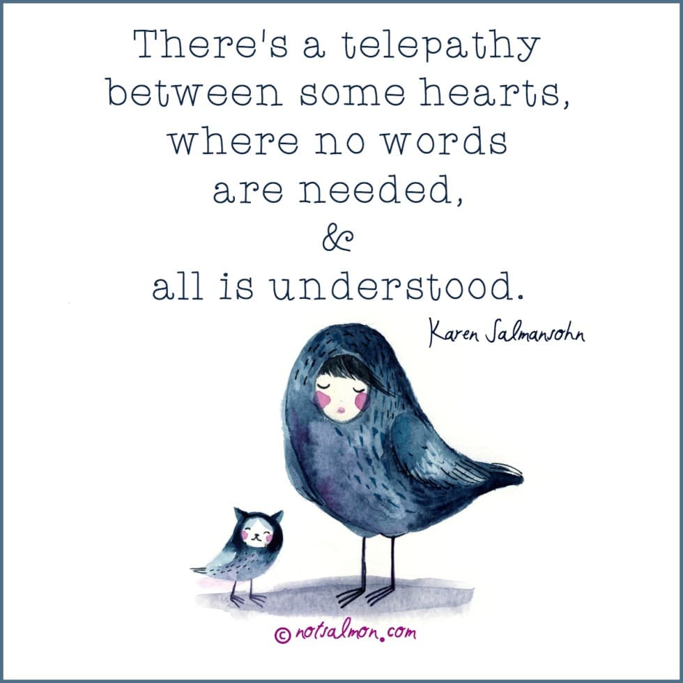 inspiring telepathy of hearts