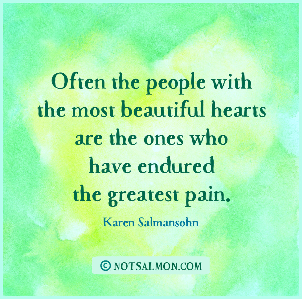 quote pain beautiful heart