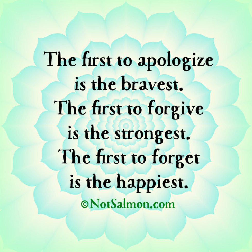 quote apologize happiest first
