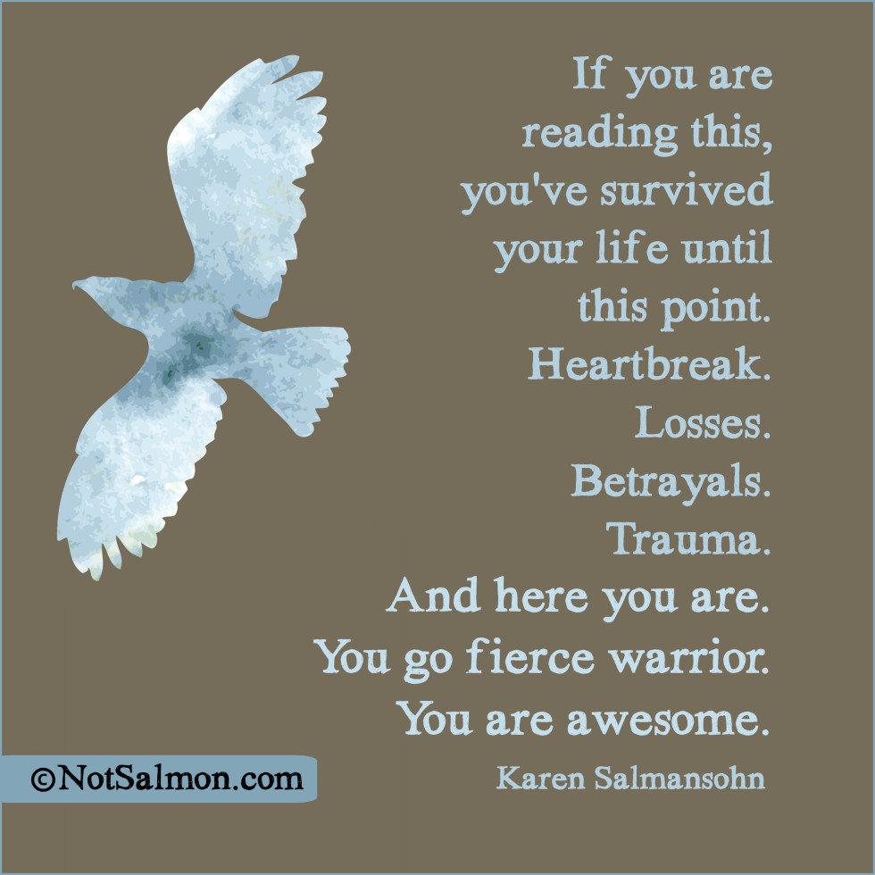 quotation surviving Challenge or Trauma