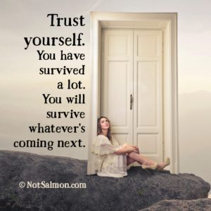 how to be patient trust yourself karen salmansohn