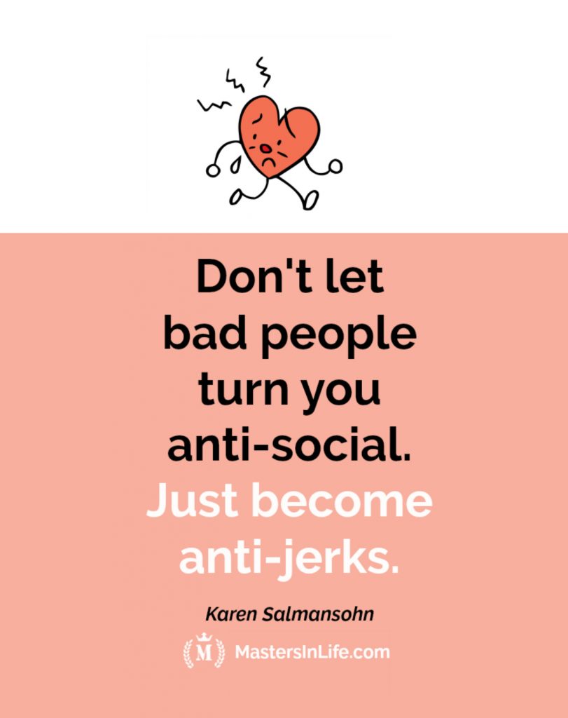 Toxic People quote karen salmansohn