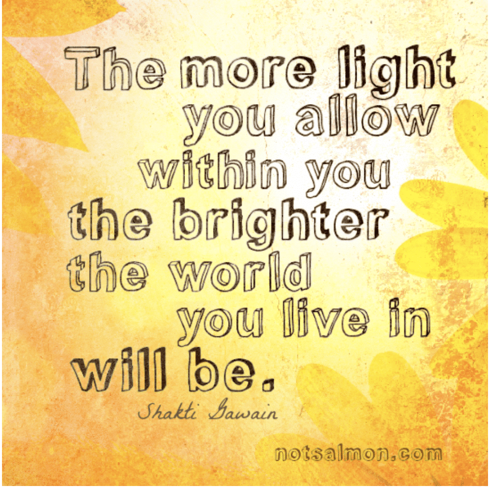 Beautiful Life Reminder light shines