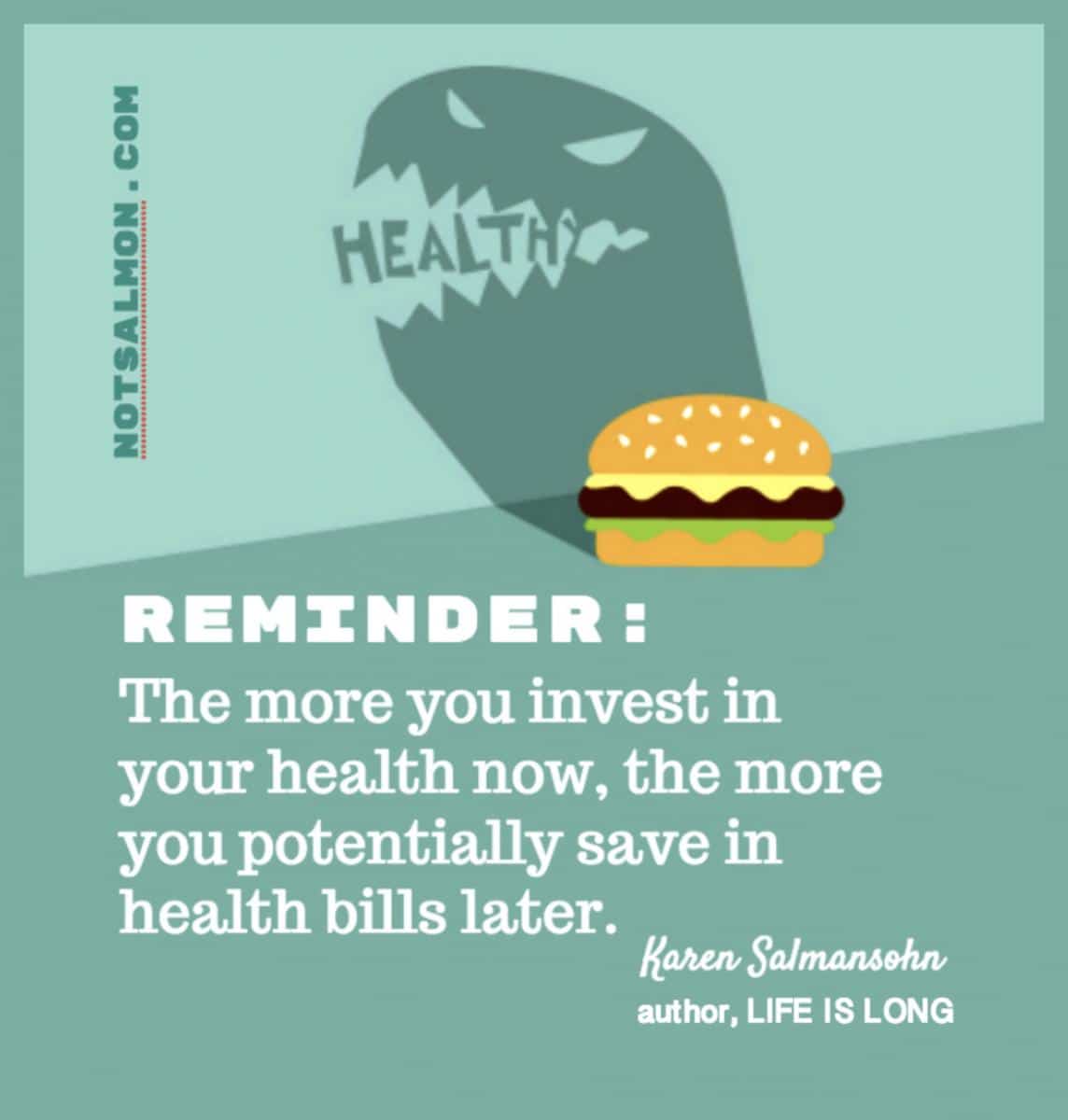invest in your health for as you get older and age