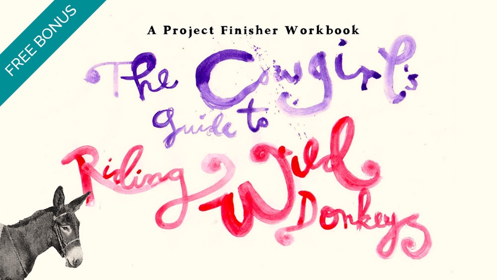 Free Bonus - Project Finisher Workbook by Leonie Dawson