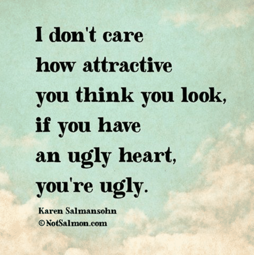 ugly heart quote for meaningful life