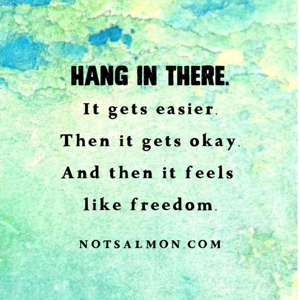 hang in there quote to inspire faith