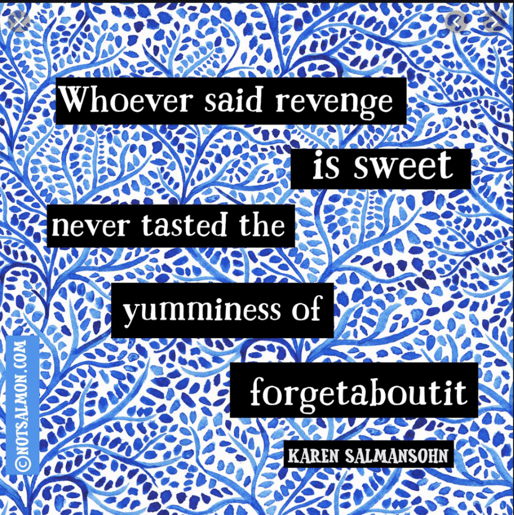 revenge versus karma quote