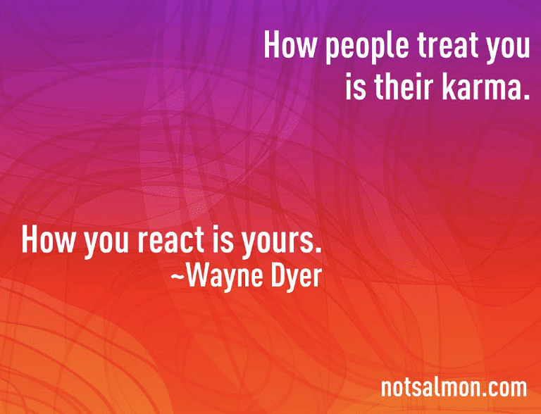 wayne dyer quote on karma