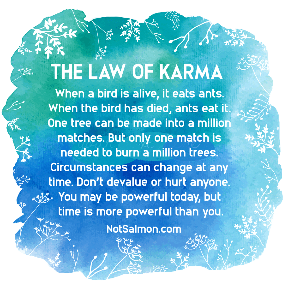 Karma Quotes And Karma Sayings What Goes Around Comes Around