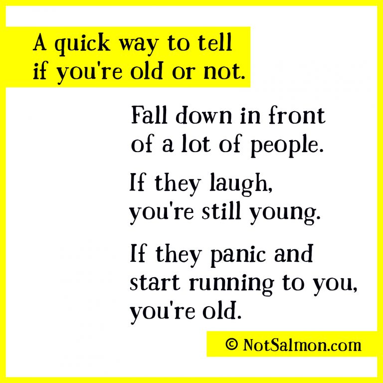 humorous getting older quote