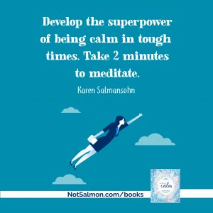 happier meditate karen salmansohn