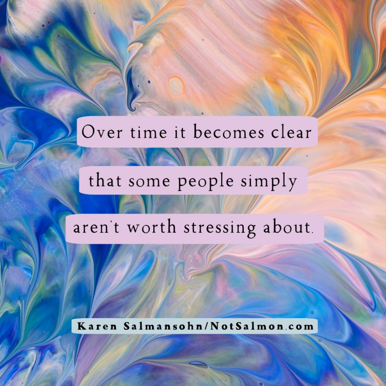 over time clear some people stressing over
