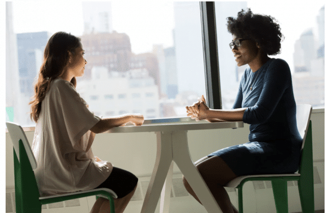 Informational interview notes that support a decision