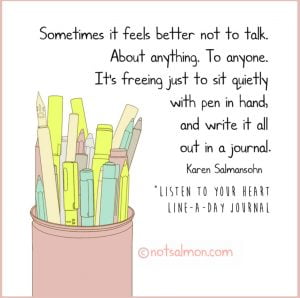 journaling as therapy