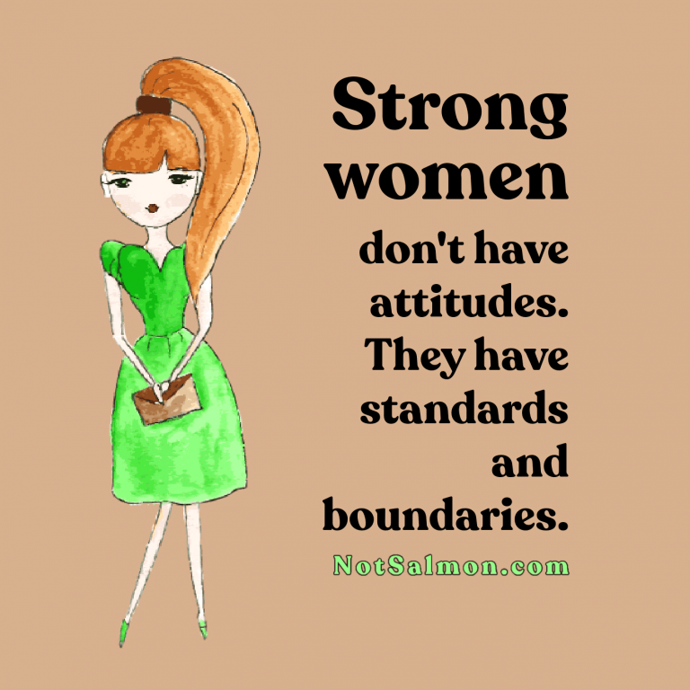 strong women boundaries standards