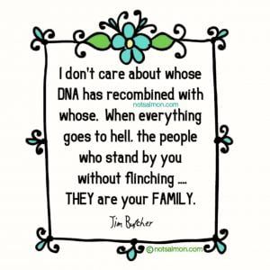 family stand by you as you age and get older and sick