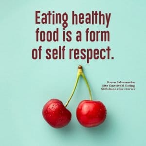 eating healthy weight loss