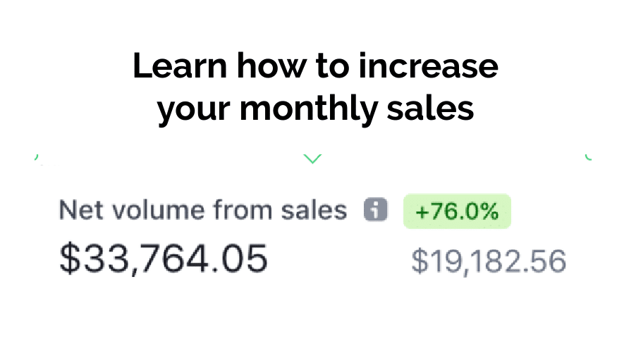 increase monthly sales