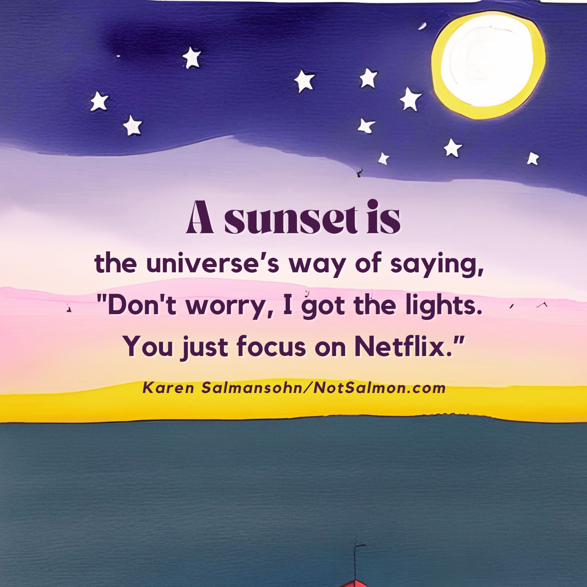 sunset universe's reminder focus on netflix