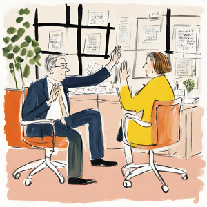 Why High-Five Leadership Beats High-Stress Management