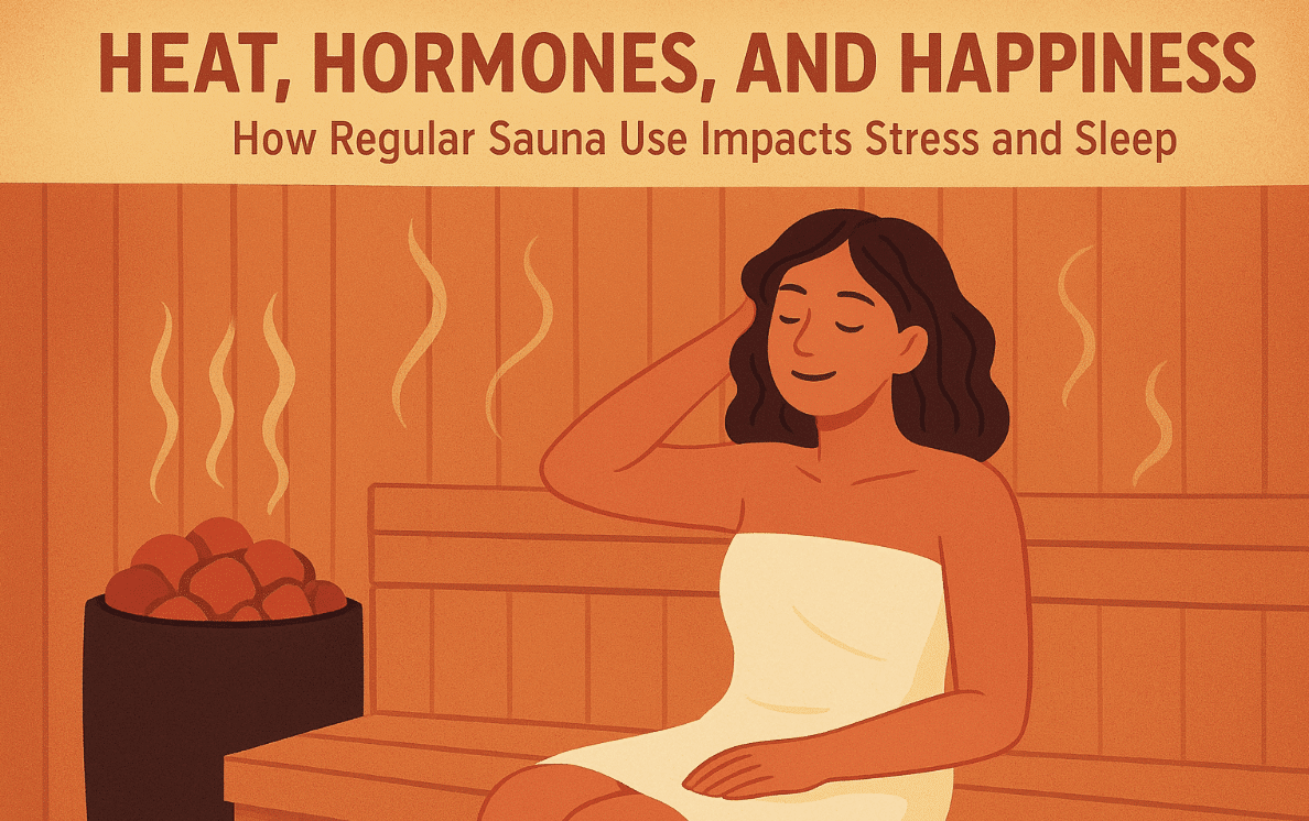Heat, Hormones, Happiness: How Saunas Impact Stress and Sleep