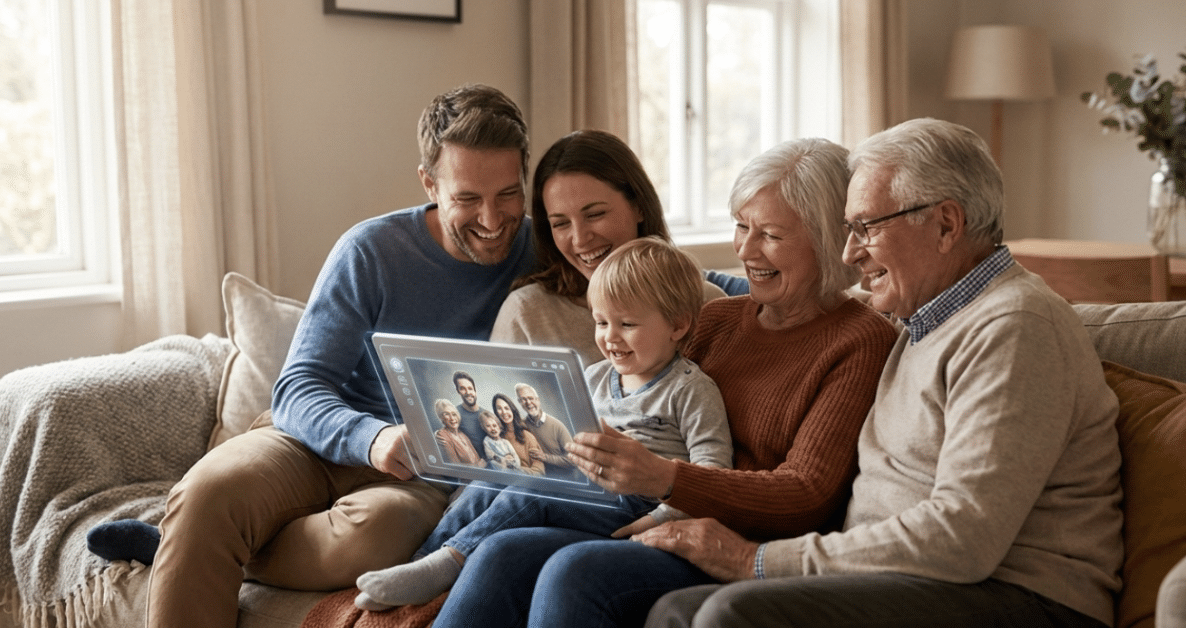 Seeing the Future with Heart: How Creative AI Can Bring Families Closer