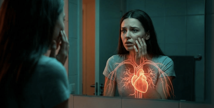 Cortisol Face: How Chronic Stress Reshapes Features (and Heart)