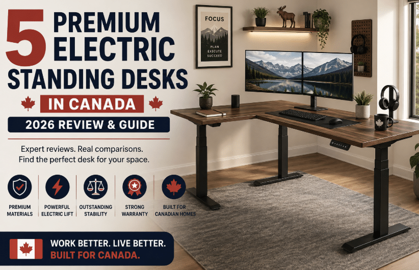 5 Premium Electric Standing Desks in Canada: 2026 Review & Guide